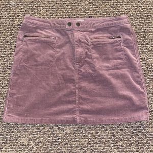 Corduroy skirt - dusty pink